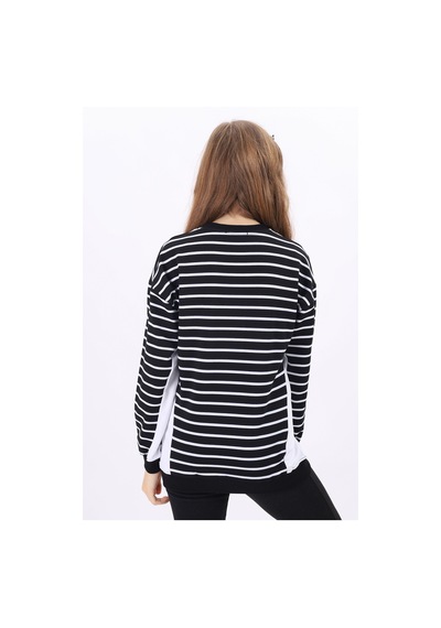Toontoy Kids Toontoy Kız Çocuk Sweatshirt Siyah