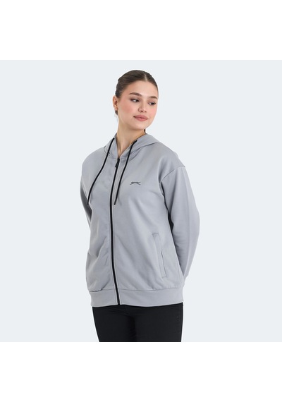 Slazenger KATHLEENA IN Kadın Sweatshirt Gri