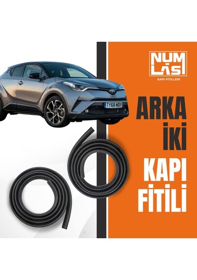 Toyota C-hr 2016-2019 Arka İki Kapı Fitili-a Kalite-numlas-nm5730
