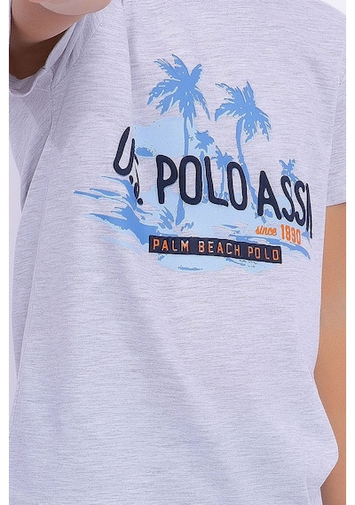 U.S. Polo Assn.  Palm Beach Polo Karmelanj Erkek Çocuk Kapri Takım