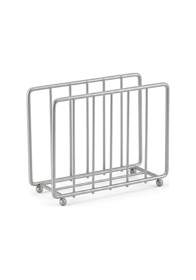 Silver Kafes Metal Peçetelik Gümüş