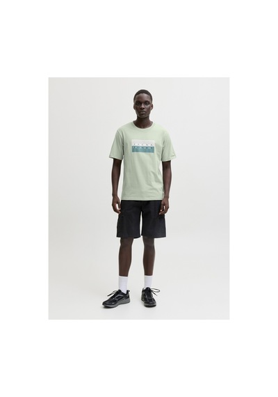 Jack & Jones Jcofusıon Dots Prınt Tişört 12289863 Yeşil