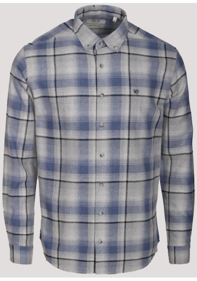 Erkek Gömlek Mavi Uzun Kol Ekose Kareli Flanel Yün Tuşeli Slim Fit Düğmeli Yaka Shirt Ncs Jeans 7269-mavi Mavi Erkek Gömlek Mavi Uzun Kol Ekose Kareli Flanel Yün Tuşeli Slim Fit Düğmeli Yaka Shirt Ncs Jeans 7269-mavi Mavi