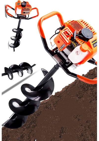 Staxx SGD520 52CC 3HP Benzinli Toprak Burgu Fidan Dikme Makinesi
