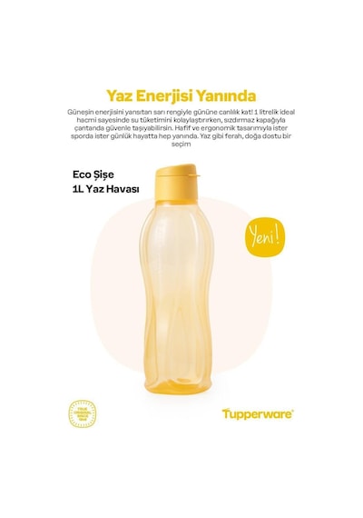Eko Şişe 1 Litre 2 Li Set Mor