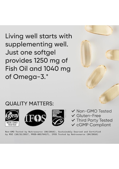 Sports Research Alaskan Omega-3 Fish Oil 90 Yumuşak Kapsül Usa Menşeii Orijinal Dmmedicineden