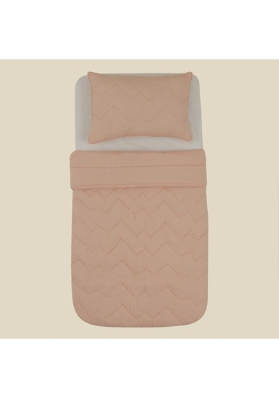 Karaca Home Bebek Arden Yastık Yorgan Seti Pembe