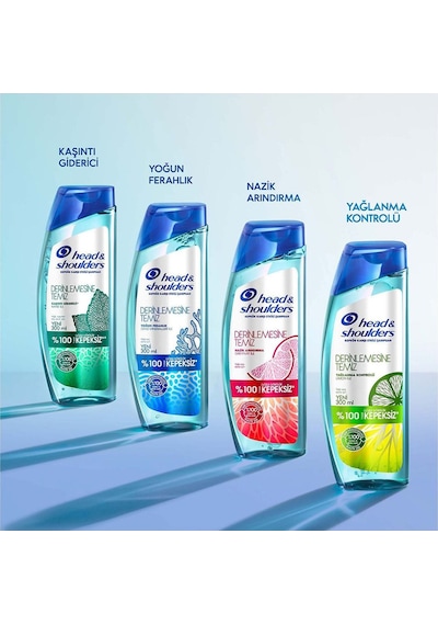 Head & Shoulders Derinlemesine Temiz Nazik Arındırma Şampuan 300 ML
