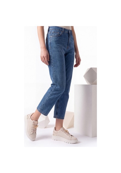 Luvi Shoes Jenny Bej Cilt Hakiki Deri Kelebek Tokalı Kadın Günlük Spor Ayakkabı
