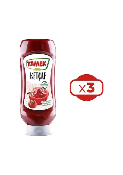 Tamek Ketçap Tatlı 3 x 600 G