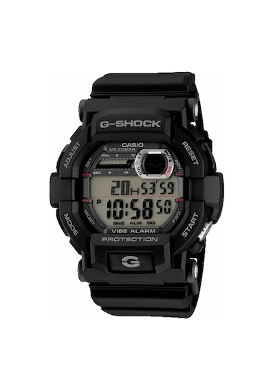 Casio Gd-350-1edr G-shock Quartz Silikon Siyah 20 Atm 51 Mm Erkek Kol Saati Siyah