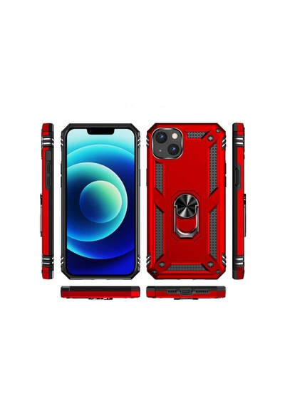 Apple Uyumlu iPhone 14 Zore Vega Kılıf-siyah