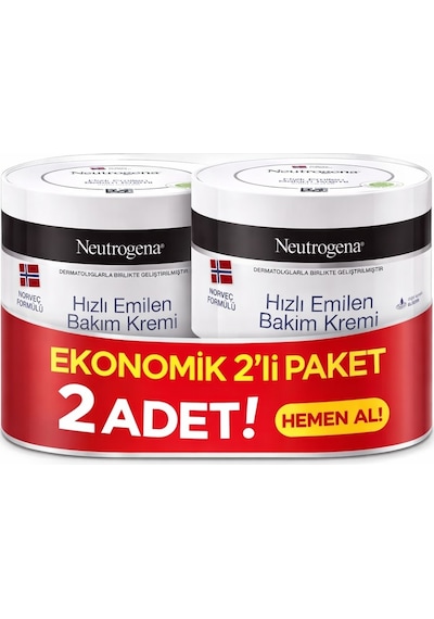 Neutrogena Norveç Hızlı Emilen Bakım Kremi 200ml