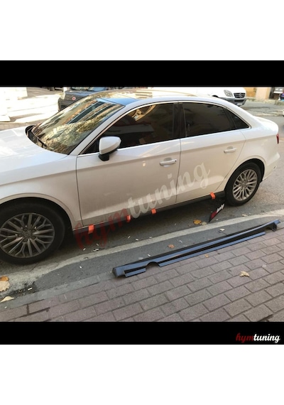 Audi A3 S3 Marşpiyel Takımı - Boyasız - Abs Plastik 8v Uyumlu 2013+