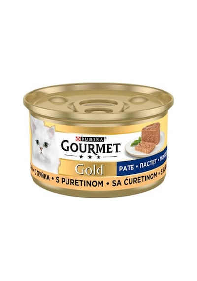 Gourmet Gold Kıyılmış Hindi Etli Kedi Konservesi 85 Gr