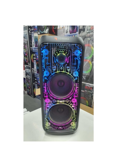 Büyük Boy Kablosuz Mikrofonlu Bluetooth Hoparlör Şarjlı Taşınabilir Speaker Party Box