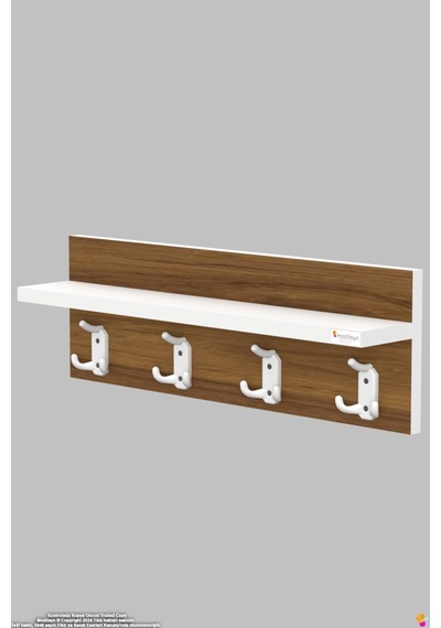 Kedi 12 Kancalı Mutfak Askısı 3'lü Set 61,4x19 Cm - Şık Tasarım, Çok Amaçlı Düzenleyici Ve Yer Tasarrufu 65 Cm
