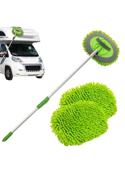Yedek Mikrofiber Bezli Oto Yıkama Mop Seti 5332 0