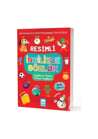 Resimli İngilizce - Türkçe / Türkçe - İngilizce Sözlük: Örnek Cümleli