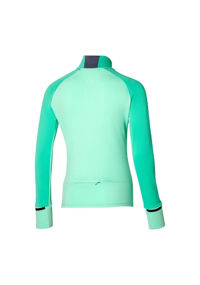Mizuno Warmalite Kadın Yarım Fermuarlı Sweatshirt Yeşil
