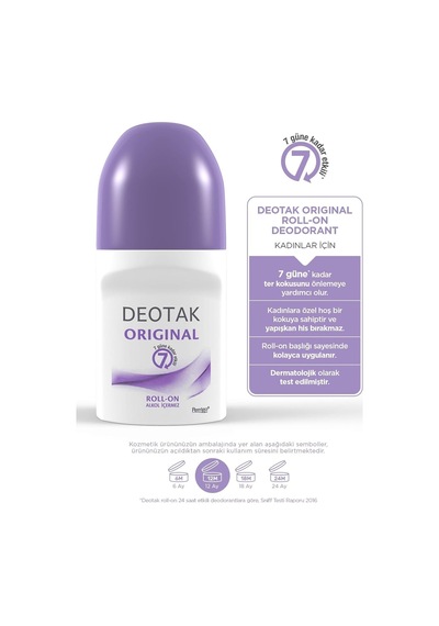 Original Kadın 7 Güne Kadar Etkili Roll-on Deodorant 35 Ml 61311038