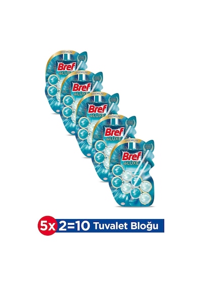 Bref WC Deluxe Duopack Katı Tuvalet Bloğu Yasemin 5 x 2'li Paket