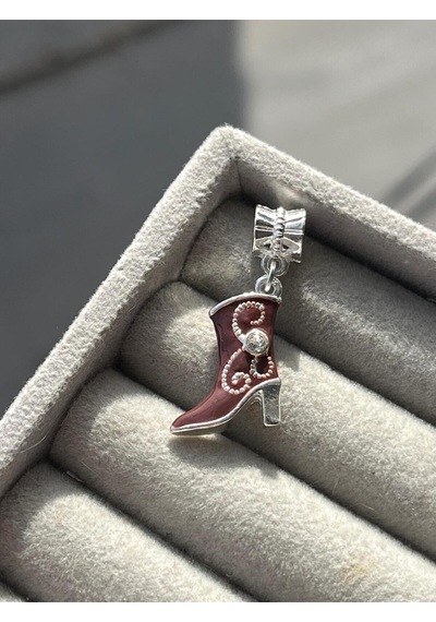 Topuklu Çizme Charm / Asafaccessory Kahverengi