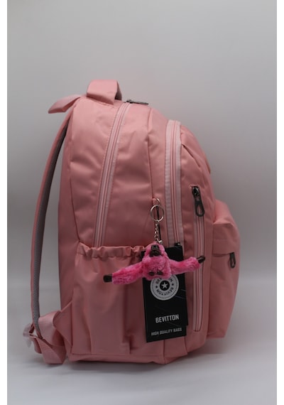 Modern Günlük Okul Sırt Çantası Suya Dayanıklı Unisex Okul Çantası 2500 Yeşil Pembe