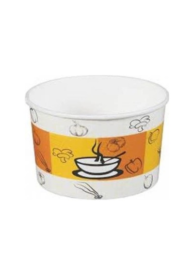 Çorba Kasesi 16 Oz Karton Kapaklı 50 Adet N11.207
