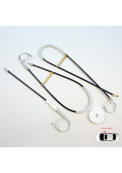 Ford Focus Mk2 Iı Cabrio 2006-10 İçin Ön Sağ Cam Kriko Tamir Seti