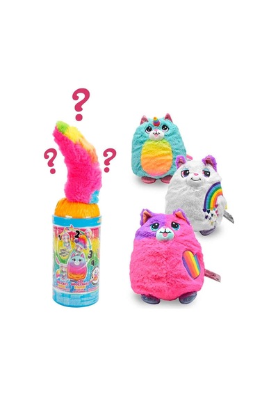 Misfittens Sürpriz Peluş S4 - Turuncu Kapak Çok Renkli