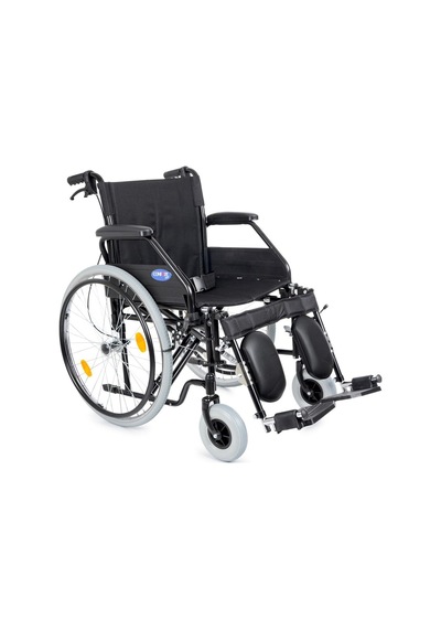 Dm-303 Özellikli 45 Cm Manuel Tekerlekli Sandalye - Ayak Kalkarlı Baldır Destekli