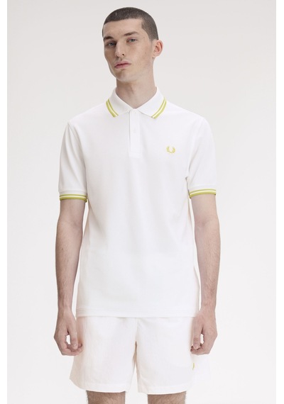 Fred Perry M2721 Tennis Erkek Polo Tişört Beyaz