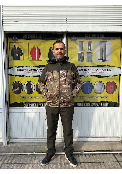 Kontex Kamuflaj Mont Ve Pantolon Takımı Üst Düzey Kalite