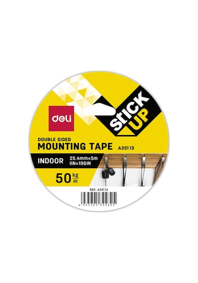 Deli Montaj Bandı 25,4mmx5m A35011