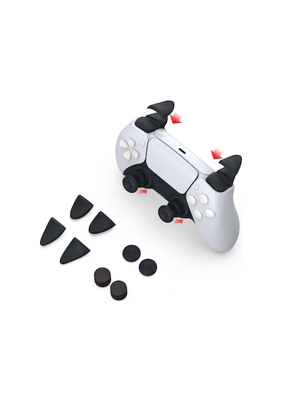 Dobe Ps5 Dualsense Trigger Set Analog Koruyucu Ve Tuş Tetikleyici