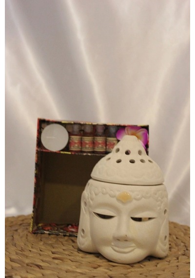 Buhardanlık Buda Set Budha Buhurdanlık Set Seramik