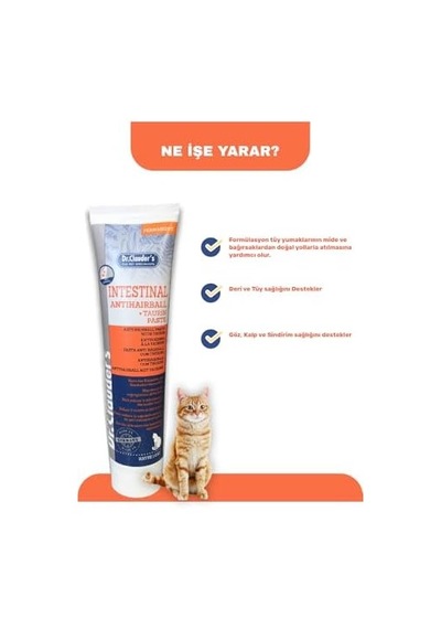 Dr. Clauder's Anti Hairball Tüy Yumağı Kontrol Kedi Macunu 100 G