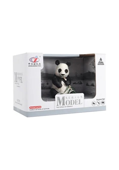 Kutulu Model Bambu Yiyen Panda