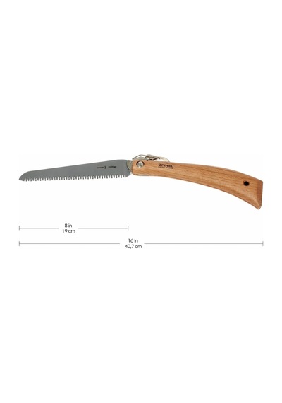 Opinel Kayın Saplı Katlanır Çelik Testere No.18