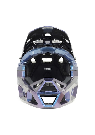 İmpact Stroke Mavi Mor Sedefli 55-58cm M Fullface Bisiklet Kaskı