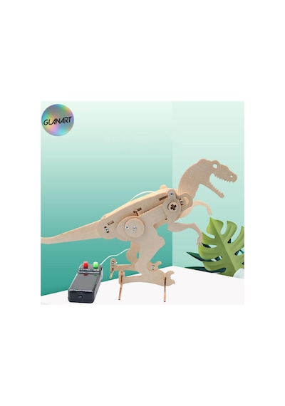 Robotik Kendin Yap Robot T-rex Yapım Seti Çocuklar İçin Hareketli Sistem