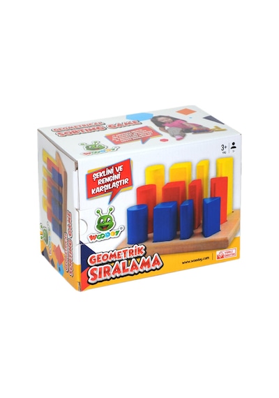 075Kr Woodoy Geometrik Şekilli  Sıralama