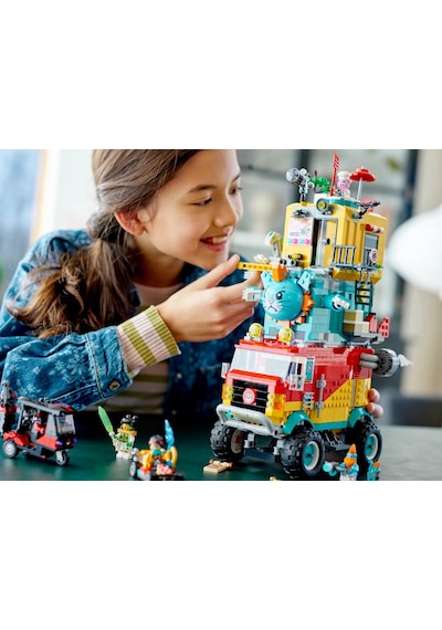LEGO Monkie Kid 80038 Monkie Kid's Team Van 1406 Parça