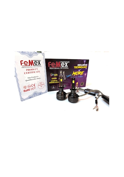 Femex Super More Csp Superıor Etı Chipset H1 Radyatör Soğutmalı Extra Performans Led Xenon