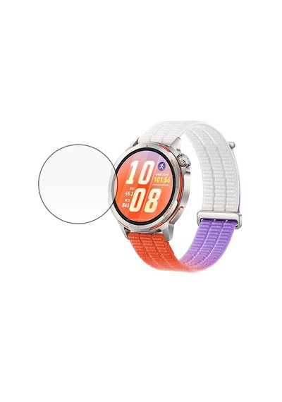 Microcase Huawei Watch Gt Runner 2 İçin Tam Kaplayan Kavisli Ekran Koruyucu 3d Pet Film - Siyah Al3385