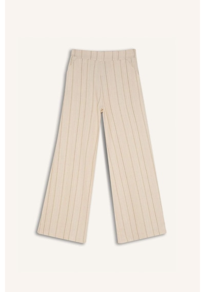DeFacto Kız Çocuk Wide Leg Geniş Paça Pamuklu Pantolon D9132A825SPBG285 Bej DeFacto Kız Çocuk Wide Leg Geniş Paça Pamuklu Pantolon D9132A825SPBG285 Bej