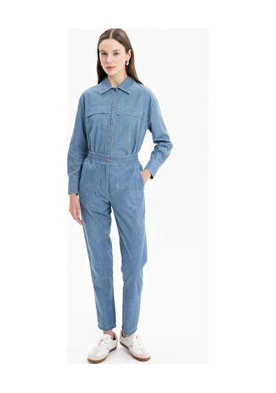 Aker 24ss03162111 Küçük Beden Pantolon 24ss03162111 086 İndigo İndigo