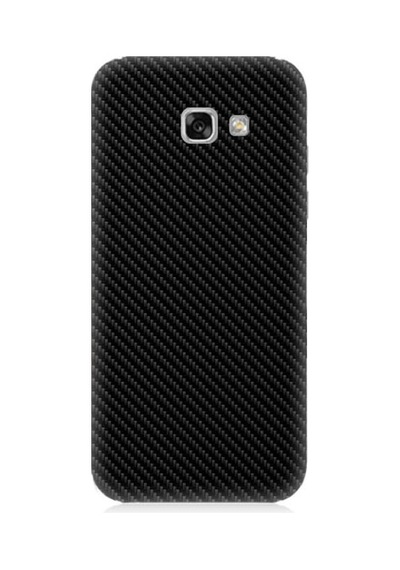 Samsung Galaxy A3 2017 Uyumlu Siyah Karbon Motif Desenli Silikon Kılıf