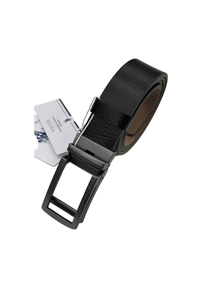U.S. Polo Assn. Hakiki Deri Kemer Siyah